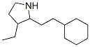 Pyrrolidine, 2-(2-cyclohexylethyl)-3-ethyl- (9CI) CAS#: 525537-46-6