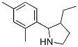 Pyrrolidine, 2-(2,4-dimethylphenyl)-3-ethyl- (9CI) CAS#: 525537-35-3
