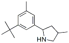 Pyrrolidine, 2-[3-(1,1-dimethylethyl)-5-methylphenyl]-4-methyl- (9CI) CAS#: 603068-87-7