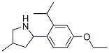 Pyrrolidine, 2-[4-ethoxy-2-(1-methylethyl)phenyl]-4-methyl- (9CI) CAS#: 603069-07-4