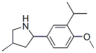 Pyrrolidine, 2-[4-methoxy-3-(1-methylethyl)phenyl]-4-methyl- (9CI) CAS#: 603068-73-1