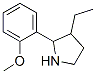 Pyrrolidine, 3-ethyl-2-(2-methoxyphenyl)- (9CI) CAS#: 524917-95-1