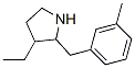 Pyrrolidine, 3-ethyl-2-[(3-methylphenyl)methyl]- (9CI) CAS#: 525537-25-1