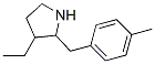 Pyrrolidine, 3-ethyl-2-[(4-methylphenyl)methyl]- (9CI) CAS#: 525537-26-2