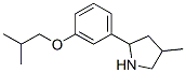 Pyrrolidine, 4-methyl-2-[3-(2-methylpropoxy)phenyl]- (9CI) CAS#: 603089-74-3