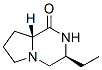 Pyrrolo[1,2-a]pyrazin-1(2H)-one, 3-ethylhexahydro-, (3S-cis)- (9CI) CAS#: 66381-17-7