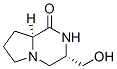 Pyrrolo[1,2-a]pyrazin-1(2H)-one, hexahydro-3-(hydroxymethyl)-, (3S,8aS)- (9CI) CAS#: 650577-97-2