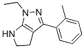 Pyrrolo[2,3-c]pyrazole, 1-ethyl-1,4,5,6-tetrahydro-3-(2-methylphenyl)- (9CI) CAS#: 641586-55-2