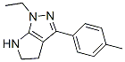 Pyrrolo[2,3-c]pyrazole, 1-ethyl-1,4,5,6-tetrahydro-3-(4-methylphenyl)- (9CI) CAS#: 641586-59-6