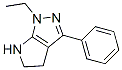 Pyrrolo[2,3-c]pyrazole, 1-ethyl-1,4,5,6-tetrahydro-3-phenyl- (9CI) CAS#: 641584-71-6