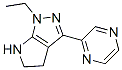Pyrrolo[2,3-c]pyrazole, 1-ethyl-1,4,5,6-tetrahydro-3-pyrazinyl- (9CI) CAS#: 641587-16-8