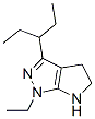 Pyrrolo[2,3-c]pyrazole, 1-ethyl-3-(1-ethylpropyl)-1,4,5,6-tetrahydro- (9CI) CAS#: 641587-28-2
