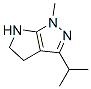 Pyrrolo[2,3-c]pyrazole, 1,4,5,6-tetrahydro-1-methyl-3-(1-methylethyl)- (9CI) CAS#: 641578-55-4