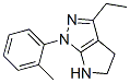 Pyrrolo[2,3-c]pyrazole, 3-ethyl-1,4,5,6-tetrahydro-1-(2-methylphenyl)- (9CI) CAS#: 635674-67-8