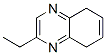 Quinoxaline,  2-ethyl-5,8-dihydro- CAS#: 65129-01-3