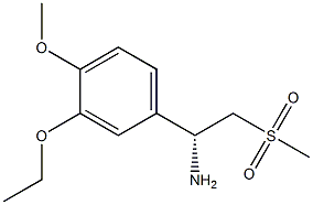 (R)-1-(3-Ethoxy-4-Methoxyphenyl)-2-(Methylsulfonyl)ethylaMine CAS#: 608142-27-4