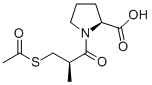 (R)-1-[3-(acetylthio)-2-methyl-1-oxopropyl]-L-proline CAS#: 65167-28-4