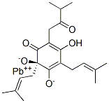 (R)-3,5,6-trihydroxy-4,6-bis(3-methylbut-2-enyl)-2-(3-methyl-2-oxobutyl)cyclohexa-2,4-dien-1-one, lead salt CAS#: 68901-11-1