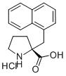 (R)-ALPHA-(1-NAPHTHALENYLMETHYL)-PROLINE-HCL CAS#: 637020-97-4