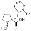 (R)-ALPHA-(2-BROMOBENZYL)-PROLINE-HCL CAS#: 637020-86-1