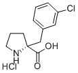 (R)-ALPHA-(3-CHLOROBENZYL)-PROLINE-HCL CAS#: 637020-80-5