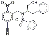 (R)-N-(5-Cyano-2-nitrobenzyl)-N-(1-hydroxy-3-phenylpropan-2-yl)thiophene-2-sulfonaMide CAS#: 530145-62-1