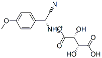 (R)-(alpha-cyano-4-methoxybenzyl)ammonium hydrogen [R-(R*,R*)]-tartrate CAS#: 66116-55-0