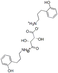 (R)-bis[[[2-(hydroxyphenyl)-1-methyl]ethyl]ammonium] [R-(R*,R*)]-tartrate CAS#: 66068-91-5