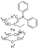(Rp)-1-(1S)-[(2-Diphenylphosphino)ferrocenyl]ethanamine CAS#: 607389-84-4