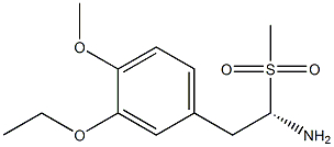 (S)-1-(3-Ethoxy-4-Methoxyphenyl)-2-(Methylsulfonyl)ethanaMine CAS#: 608141-42-0