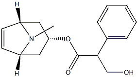 (S)-(1R,3s,5S)-8-Methyl-8-azabicyclo[3.2.1]oct-6-en-3-yl 3-hydroxy-2-phenylpropanoate CAS#: 61616-97-5