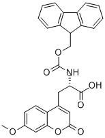 (S)-2-(9H-FLUOREN-9-YLMETHOXYCARBONYLAMINO)-3-(7-METHOXY-2-OXO-2H-CHROMEN-4-YL)-PROPIONIC ACID CAS#: 524698-40-6