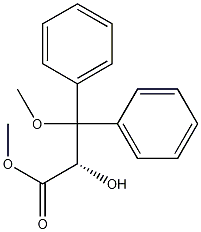 (S)-2-Hydroxy-3-methoxy-3,3-diphenylpropionic acid methyl ester CAS#: 177036-78-1