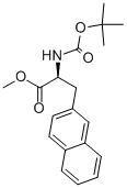 (S)-2-TERT-BUTOXYCARBONYLAMINO-3-NAPHTHALEN-2-YL-PROPIONIC ACID METHYL ESTER CAS#: 176896-73-4