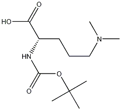 (S)-2-[(tert-Butoxycarbonyl)amino]-5-(dimethylamino)pentanoic acid CAS#: 65671-54-7