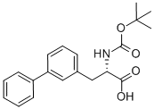 (S)-3-BIPHENYL-3-YL-2-TERT-BUTOXYCARBONYLAMINO-PROPIONIC ACID CAS#: 608528-91-2