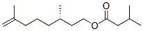 (S)-3,7-dimethyloct-7-enyl isovalerate CAS#: 7778-96-3