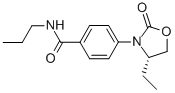 (S)-4-(4-ETHYL-2-OXOOXAZOLIDIN-3-YL)-N-PROPYLBENZAMIDE CAS#: 572923-16-1