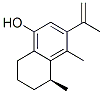 (S)-5,6,7,8-Tetrahydro-4,5-dimethyl-3-(1-methylethenyl)naphthalen-1-ol CAS#: 69904-85-4