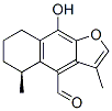 (S)-5,6,7,8-Tetrahydro-9-hydroxy-3,5-dimethylnaphtho[2,3-b]furan-4-carbaldehyde CAS#: 65080-19-5