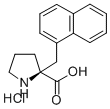 (S)-ALPHA-(1-NAPHTHALENYLMETHYL)-PROLINE-HCL CAS#: 637020-99-6