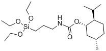 (S)-N-TRIETHOXYSILYLPROPYL-O-MENTHOCARBAMATE CAS#: 68479-61-8