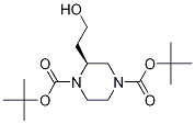 (S)-di-tert-Butyl 2-(2-hydroxyethyl)piperazine-1,4-dicarboxylate CAS#: 660862-48-6