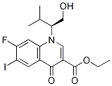 (S)-ethyl 7-fluoro-1-(1-hydroxy-3-Methylbutan-2-yl)-6-iodo-4-oxo-1,4-dihydroquinoline-3-carboxylate CAS#: 697762-60-0