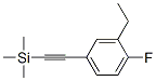 Silane, [(3-ethyl-4-fluorophenyl)ethynyl]trimethyl- (9CI) CAS#: 627463-26-7