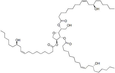 Sorbitan, tris[[R-(Z)]-12-hydroxy-9-octadecenoate] CAS#: 61792-47-0