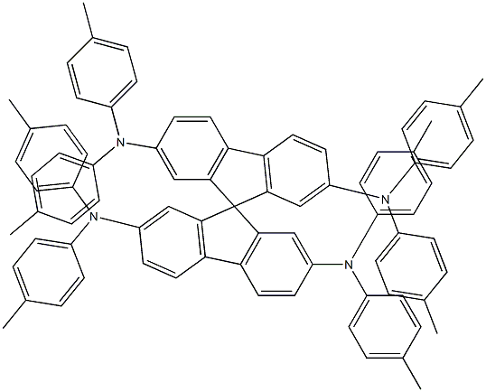 Spiro-TTB , 2,2',7,7'-tetra(N, N-di-tolyl)aMino-spiro-bifluor CAS#: 515834-67-0