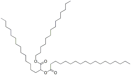 Stearic acid 1-[(tetradecyloxy)carbonyl]pentadecyl ester CAS#: 69688-49-9