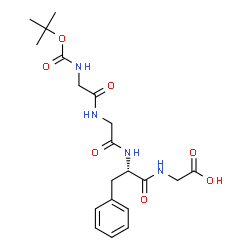 Structure of Boc-Gly-Gly-Phe-Gly-OH CAS 187794-49-6