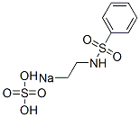 Sulfuric acid 2-[(phenylsulfonyl)amino]ethyl=sodium ester salt CAS#: 68460-04-8